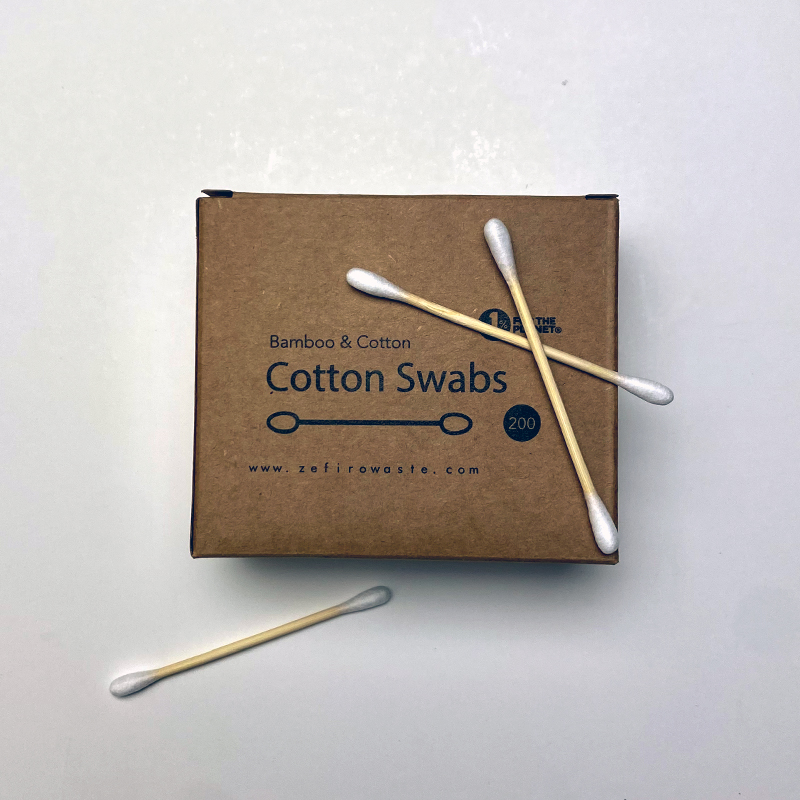 Bamboo Cotton Ear Swabs 200 count SHIFT